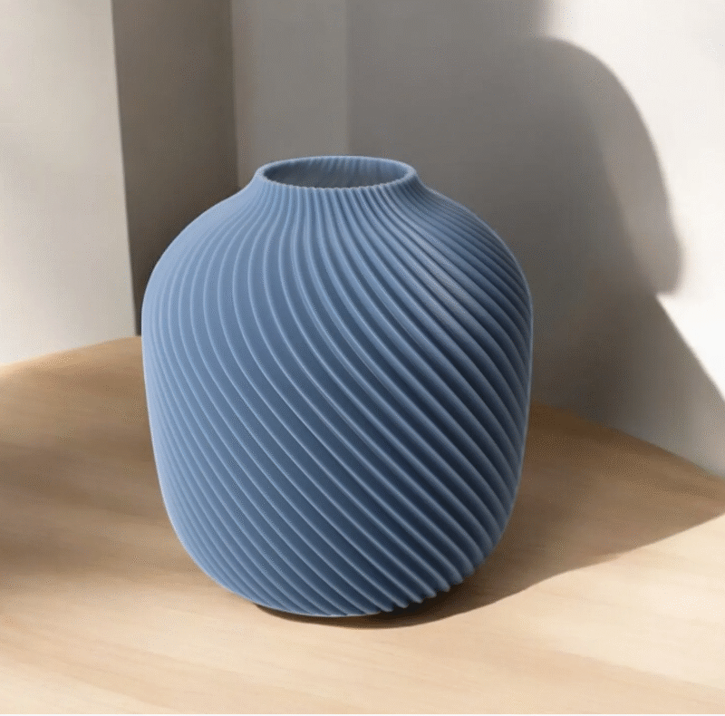 Vase Ondulation Scandinave Large